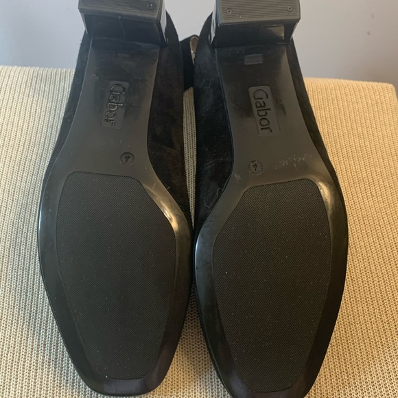 Gabor Schwartz Velvet Ankle Strap Heels - Picture 4 of 10